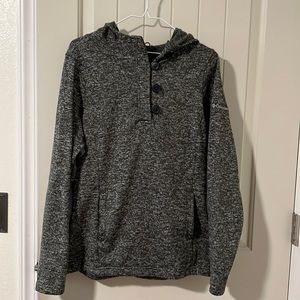 Columbia grey button hoodie
